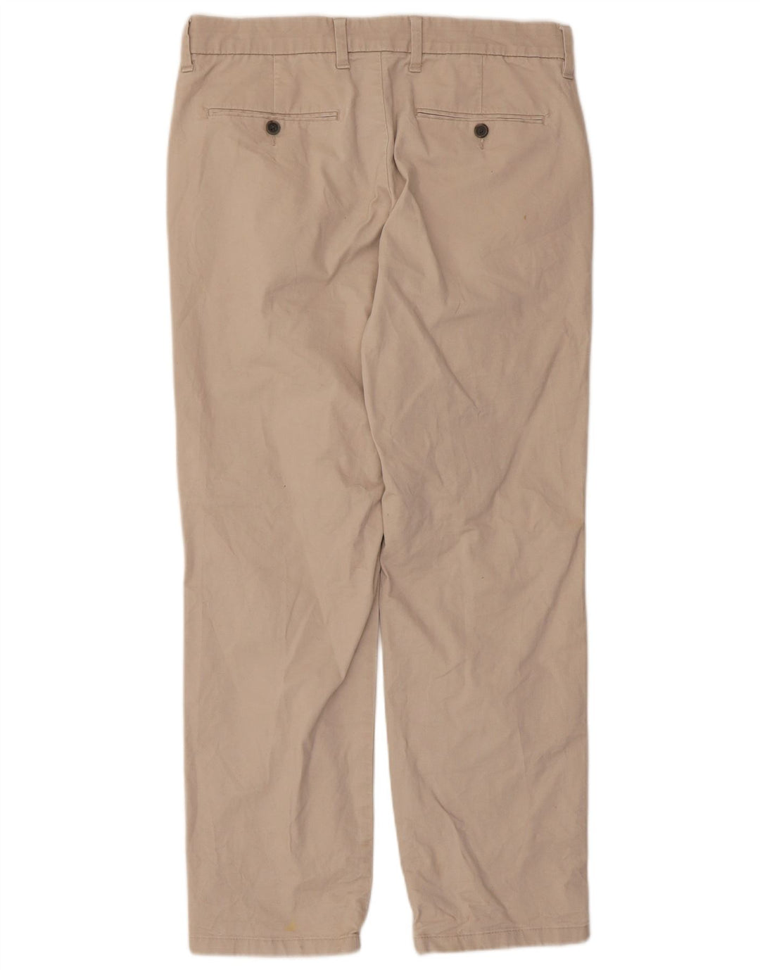 Pantaloni chino pentru bărbați Marks & Spencer, cu ajustare normală, L32 L29, bumbac bej