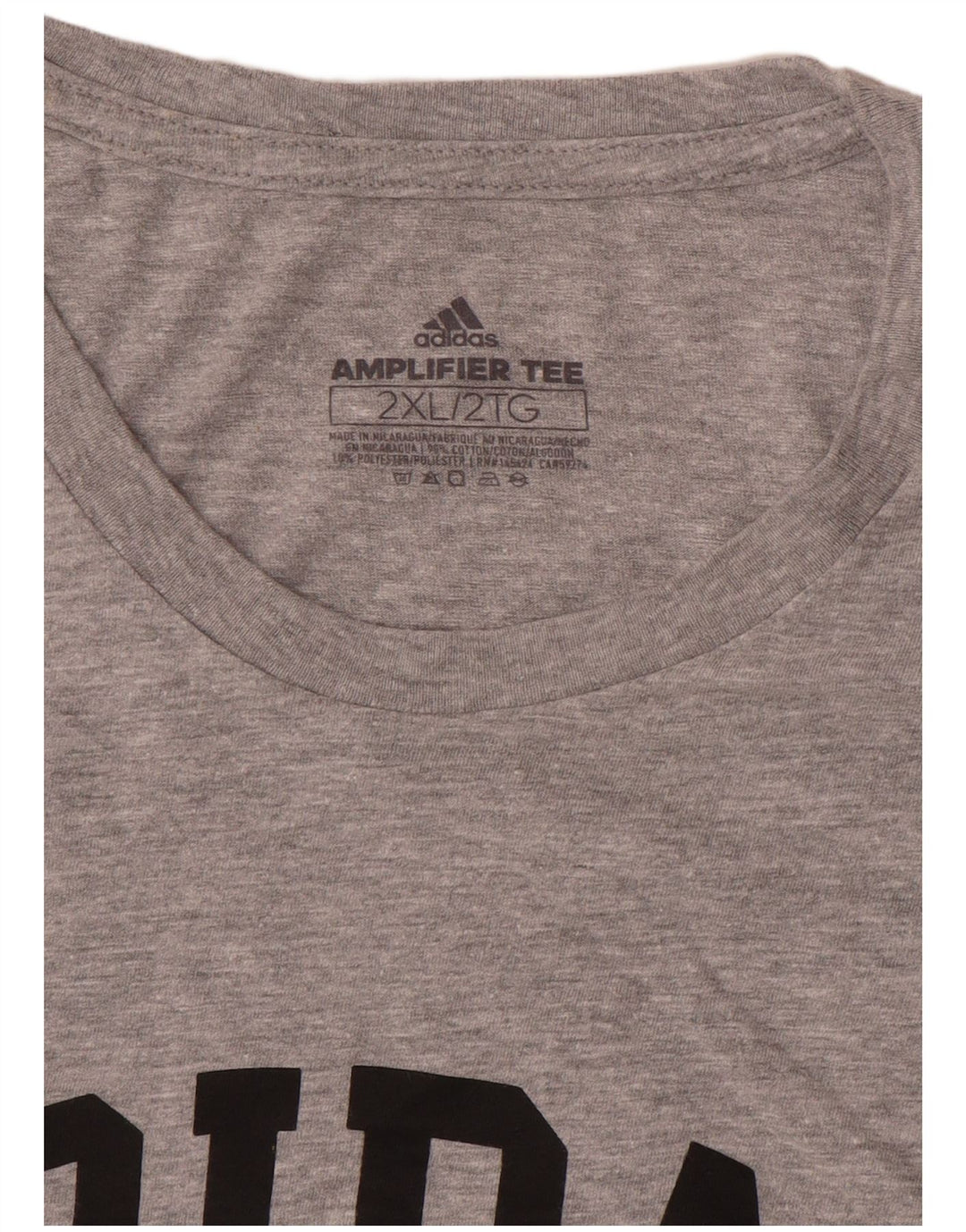 Tricou grafic pentru bărbați Adidas Top 2XL gri