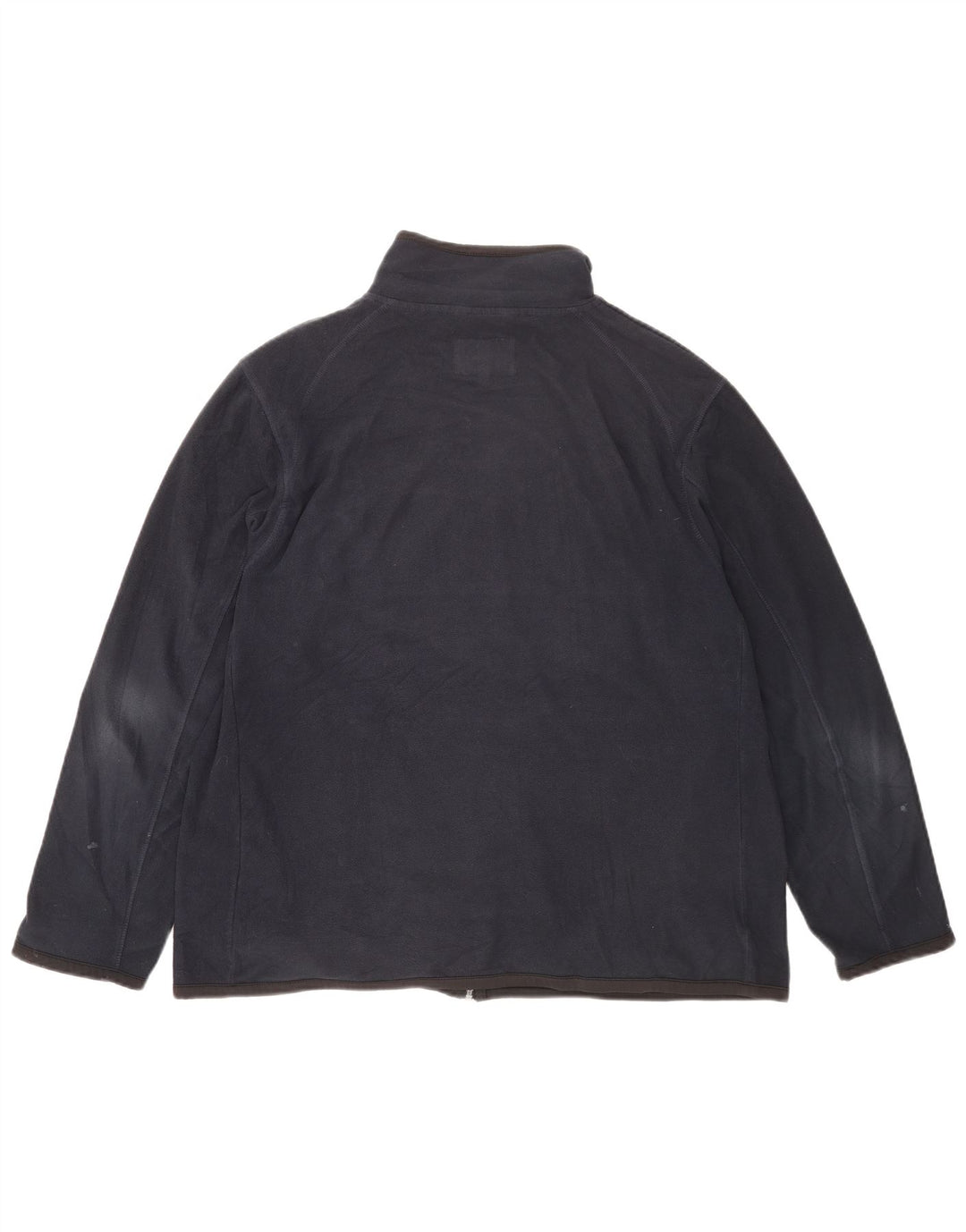 Jachetă fleece pentru bărbați Marks & Spencer UK 42 XL bleumarin poliester