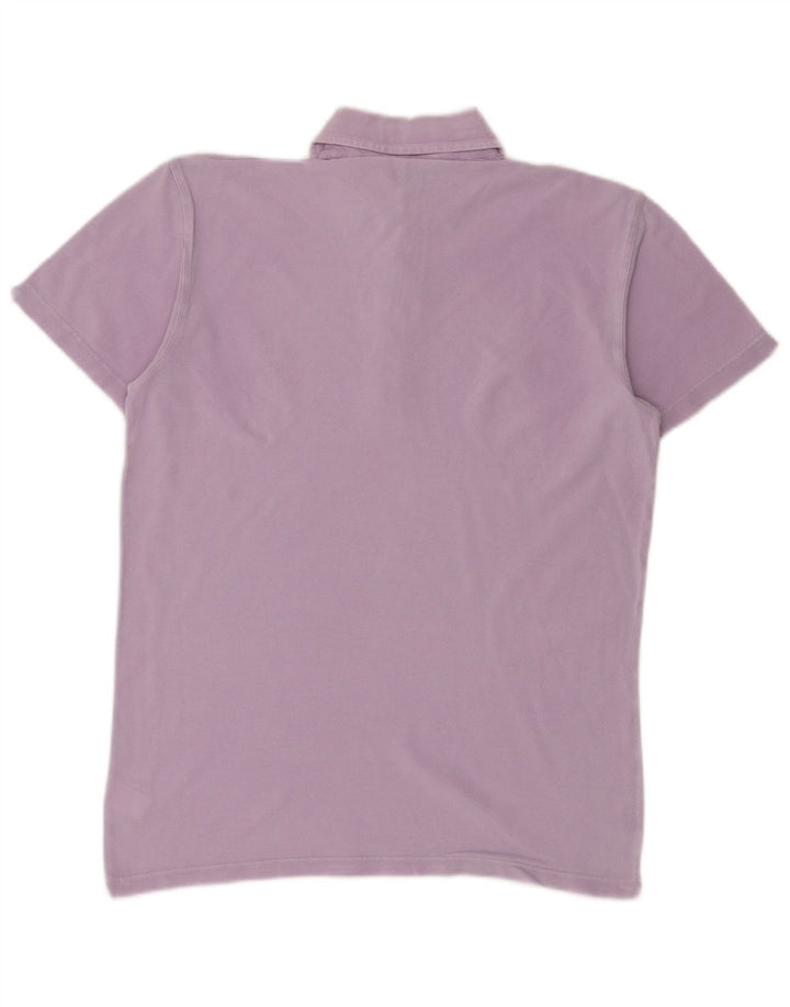 Tricou polo pentru bărbați Fay IT 48 bumbac violet mediu