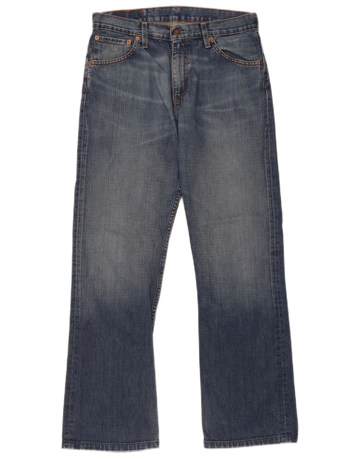 Blugi pentru bărbați Levi's 507 Bootcut W32 L31 Bumbac albastru