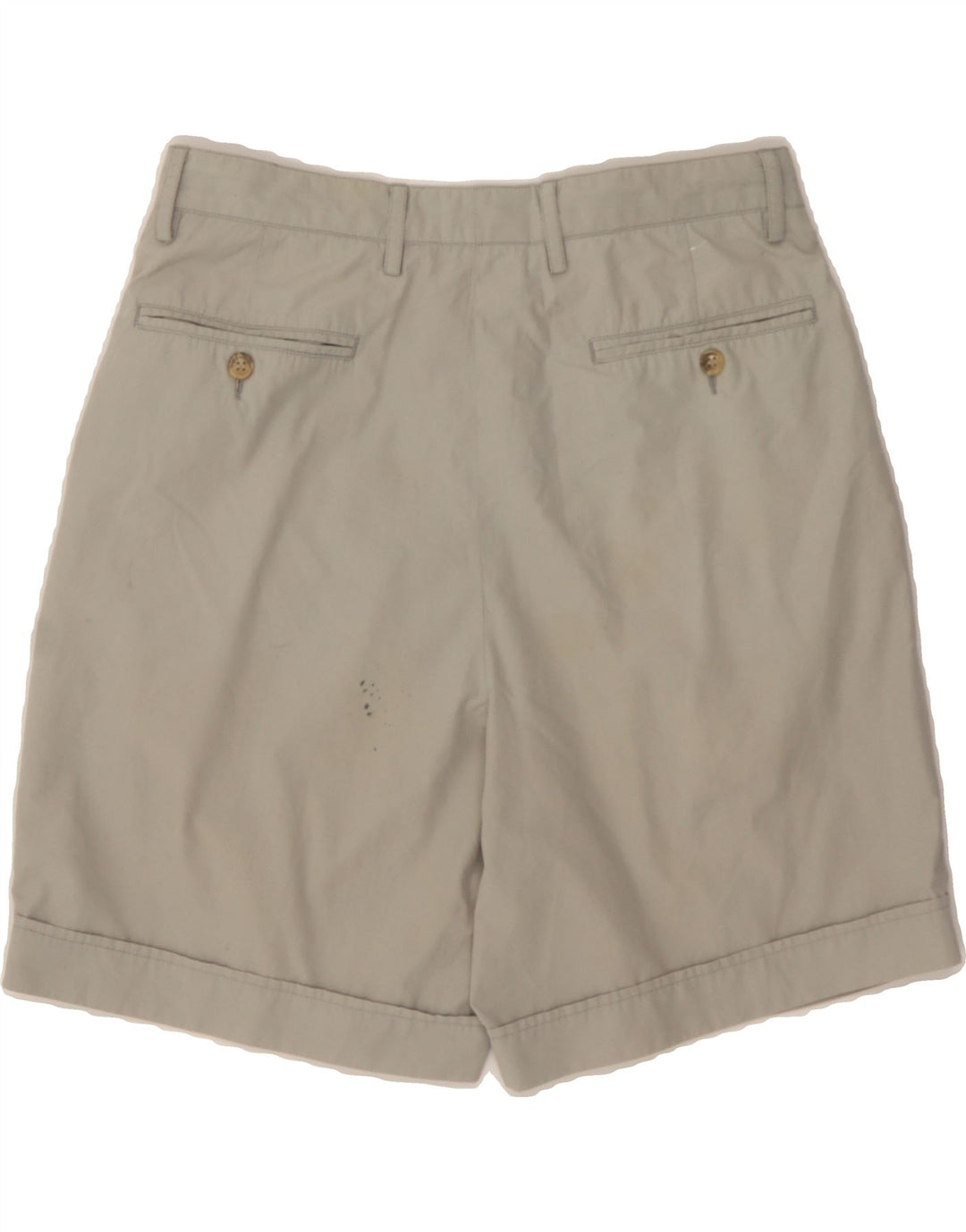 SEA BARRIER Mens Pegged Chino Shorts IT 48 Medium W38  Grey Polyester Vintage Sea Barrier and Second-Hand Sea Barrier from Messina Hembry 