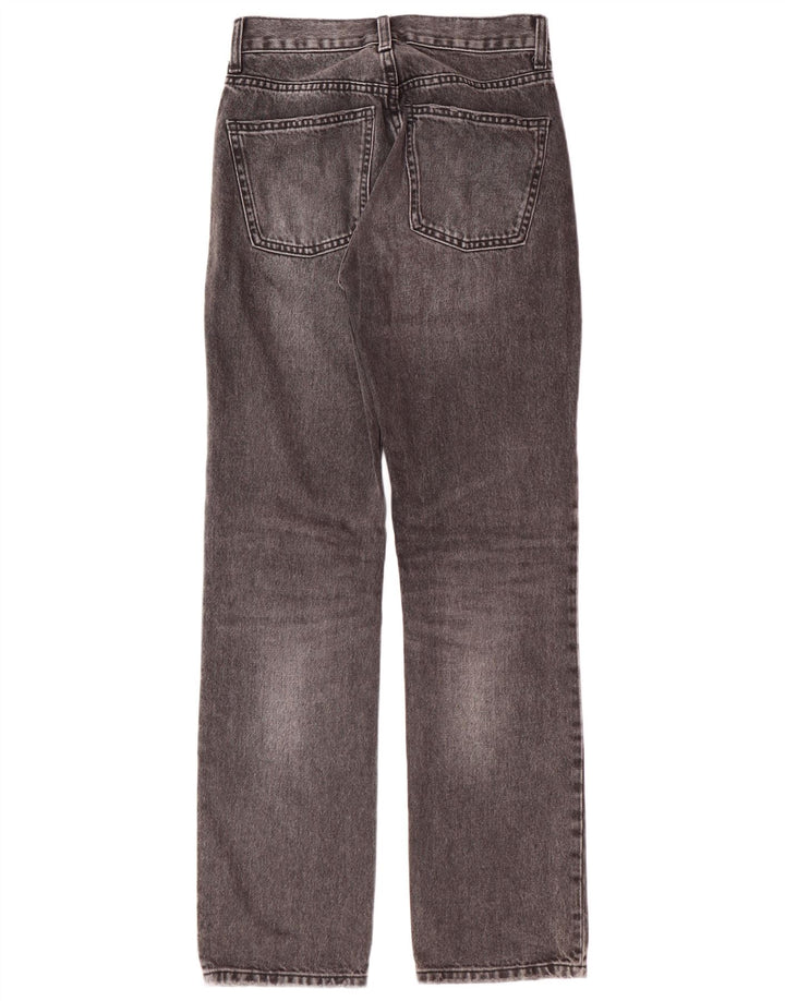 Blugi drepti pentru femei Zara, cu ajustare normală, EU 34 2XS L24 L30 Gri Clasici