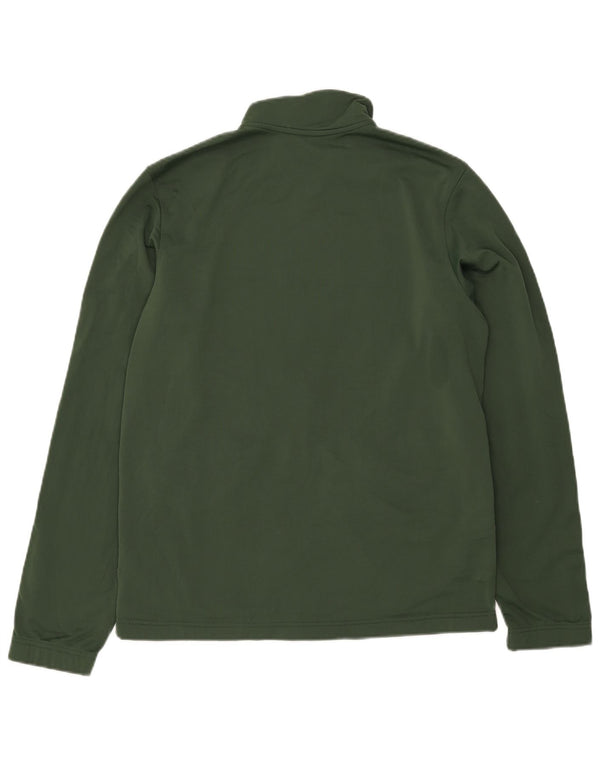 Nike Mens Tracksuit Top Jacket Medium Khaki Polyester