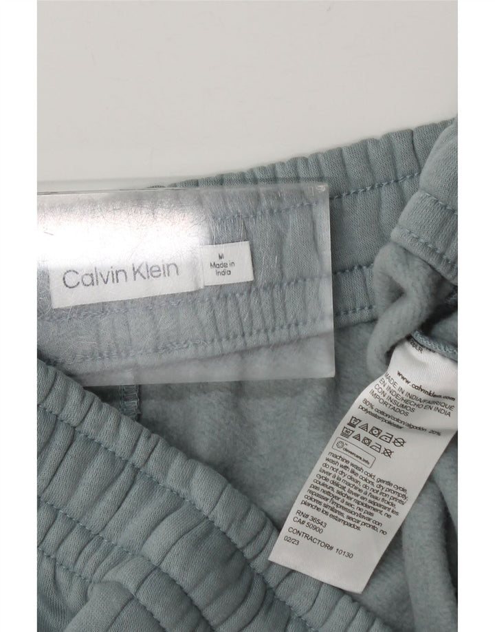 Pantaloni de trening Calvin Klein pentru bărbați, albastru mediu, bumbac