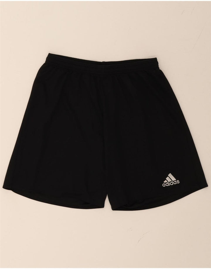 ADIDAS Mens Climalite Sport Shorts Medium  Black Polyester Vintage Adidas and Second-Hand Adidas from Messina Hembry 