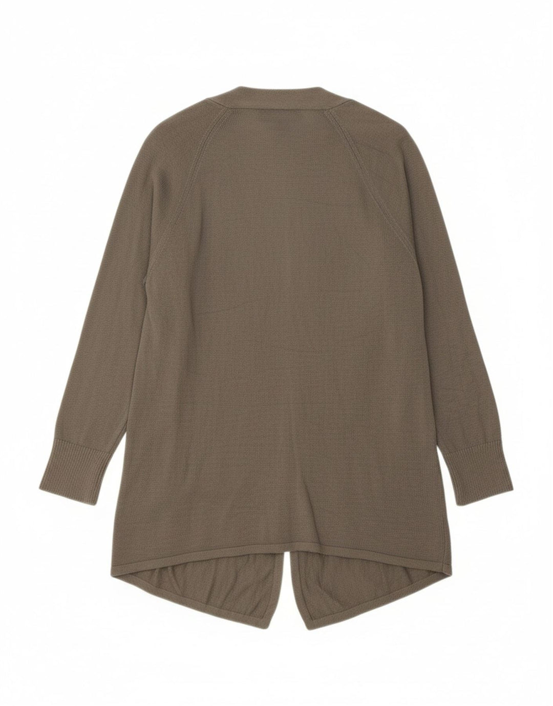 TOMMY BAHAMA Womens Open Cardigan Sweater UK 12 Medium Grey Cotton