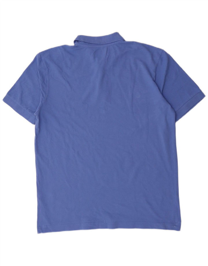 Cămașă polo pentru bărbați Kappa 2XL, bumbac albastru