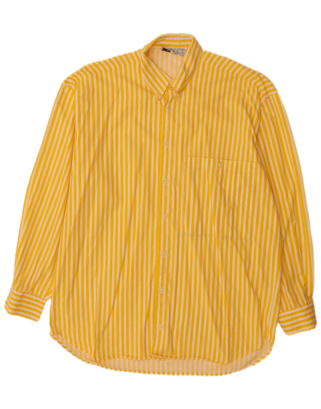 Cămașă pentru bărbați VINTAGE IT 48 Medium Yellow Dunge