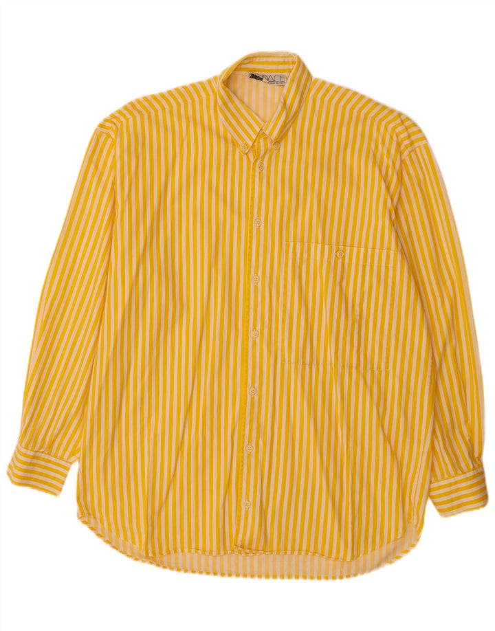 Cămașă pentru bărbați VINTAGE IT 48 Medium Yellow Dunge