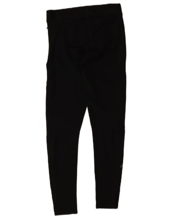 Leggings pentru femei Adidas UK 12/14 Poliester mediu negru