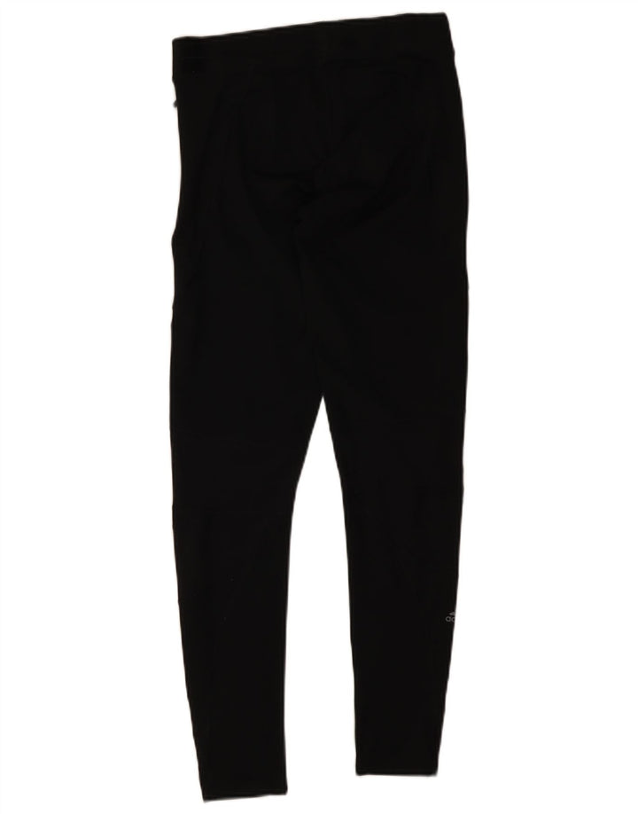 Leggings pentru femei Adidas UK 12/14 Poliester mediu negru