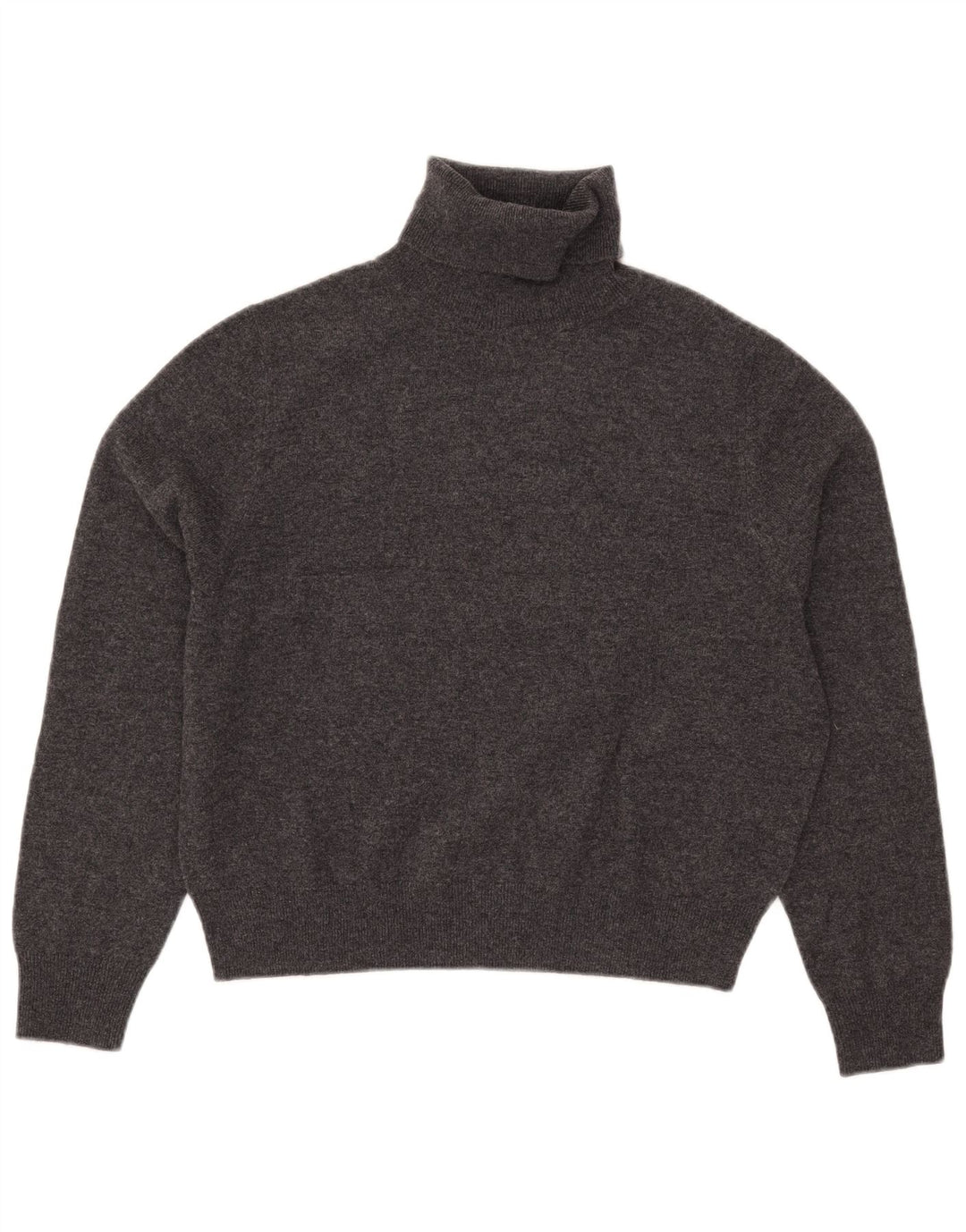 Pulover de damă Massimo Dutti cu gât rulat, mic, gri