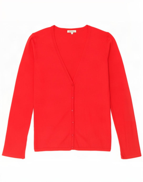 Pulover cardigan pentru femei Zara UK 14 mare, roșu, viscoză