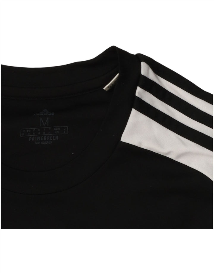 Tricou pentru bărbați Adidas Aeroready Top Mediu Negru Poliester Bloc de culoare