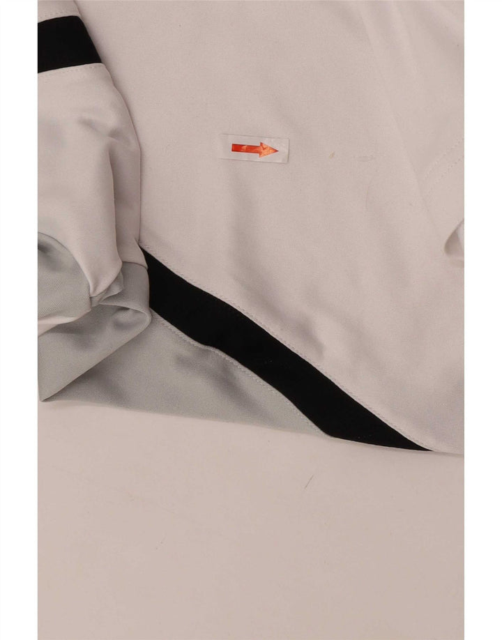 Tricou polo pentru bărbați Lotto, mare, alb, din poliester