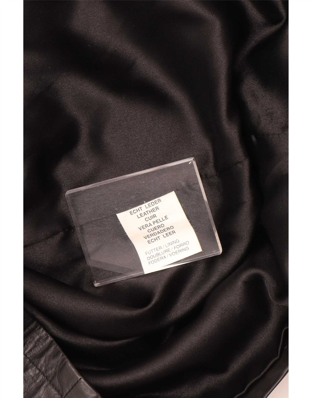Jachetă de piele vintage pentru bărbați UK 40 Large Black