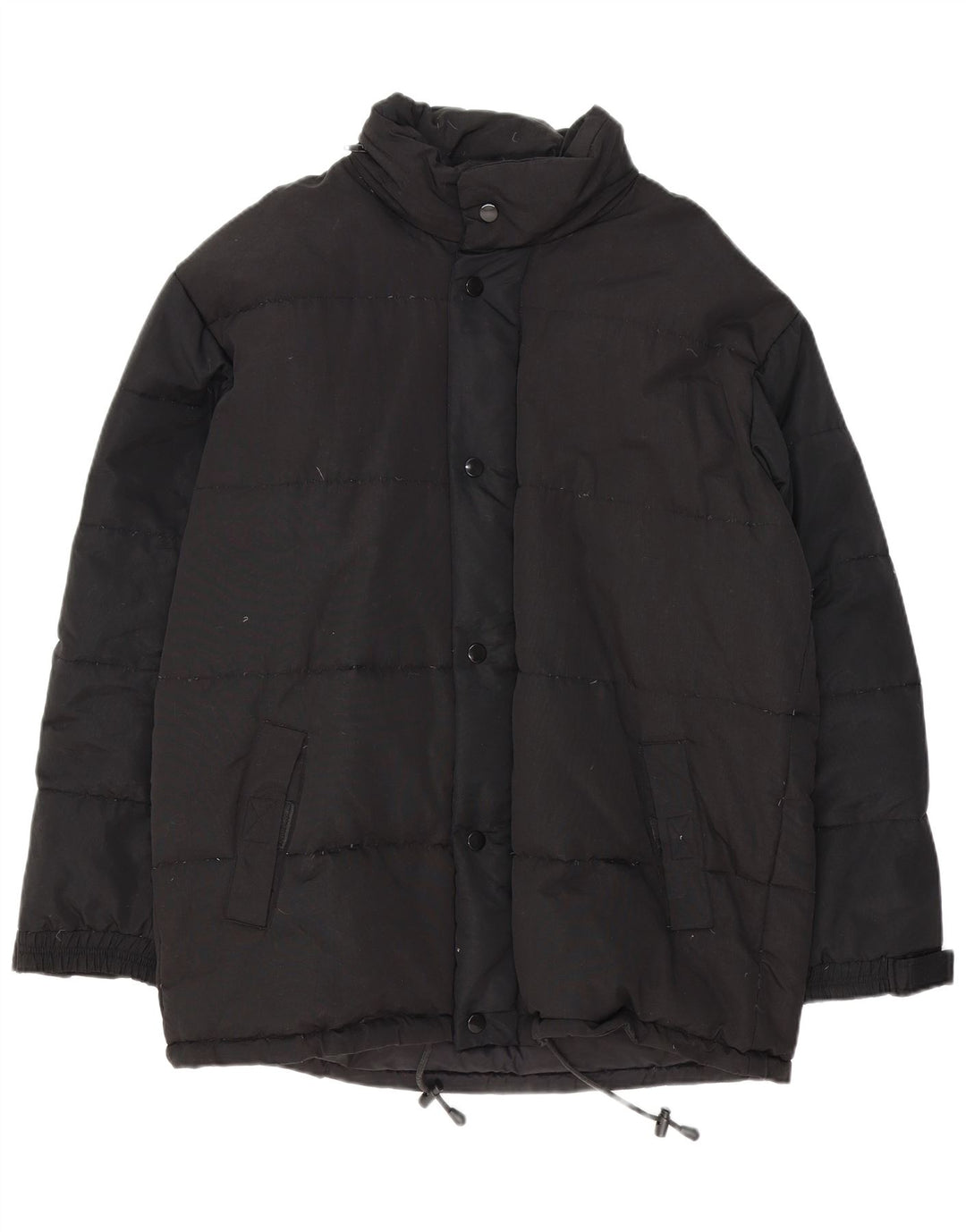 ESSEBI Mens Padded Jacket IT 52 XL Black Polyester