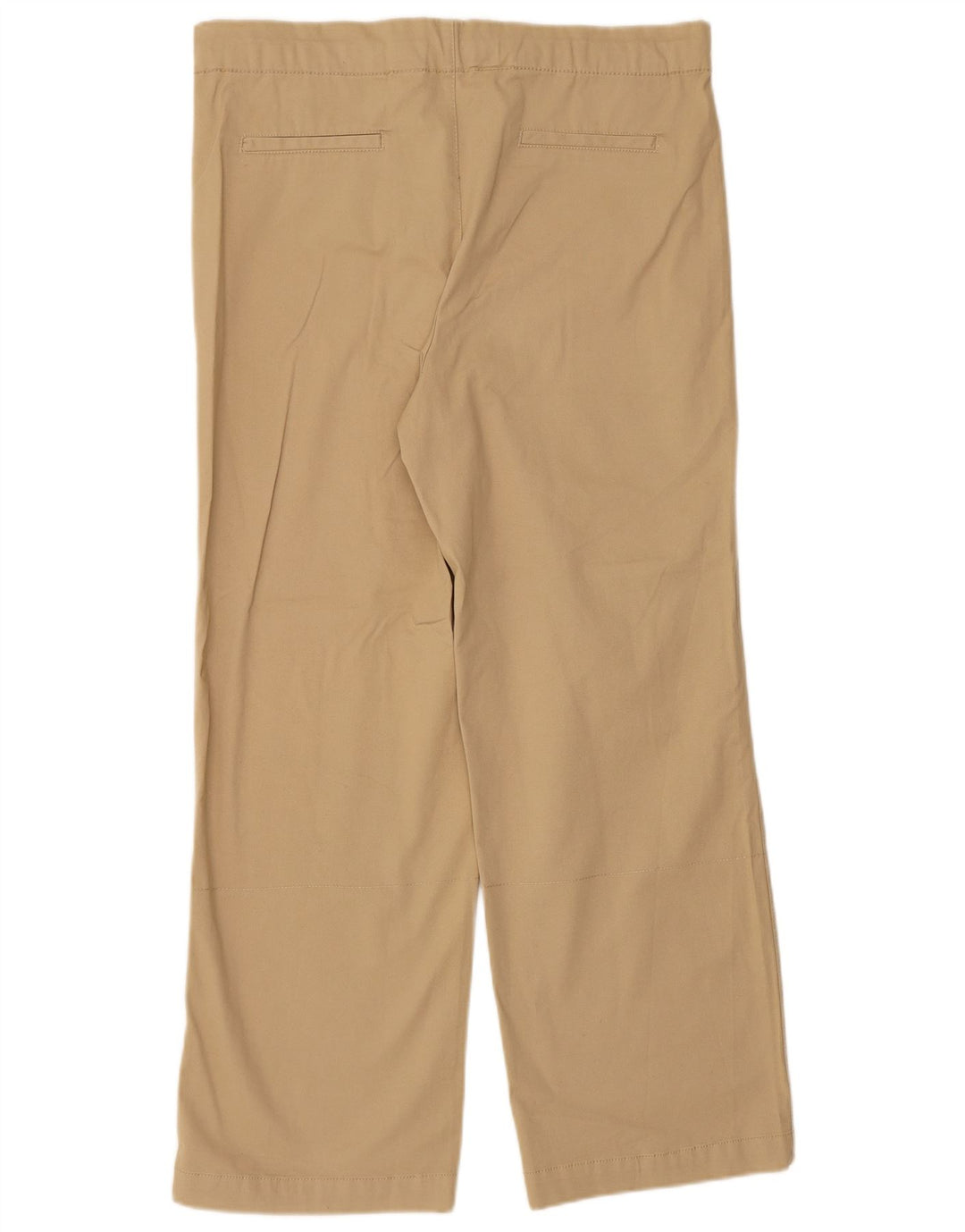 ZARA Pantaloni Drepți Casual Damă Mici W26 L29 Bej Bumbac