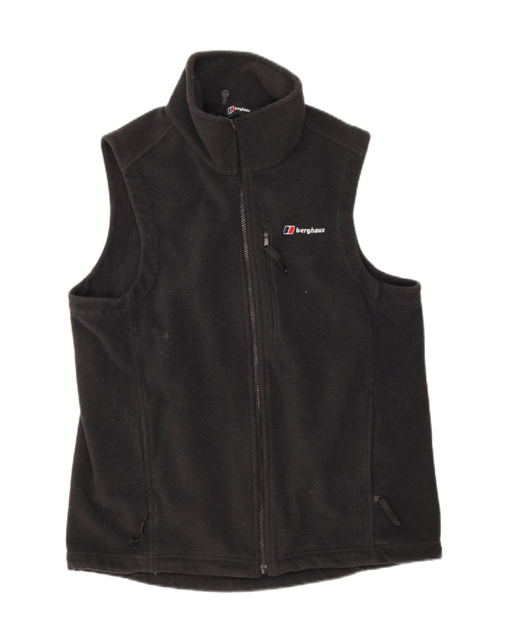 Gilet din fleece pentru bărbați Berghaus UK 38 Poliester mediu negru