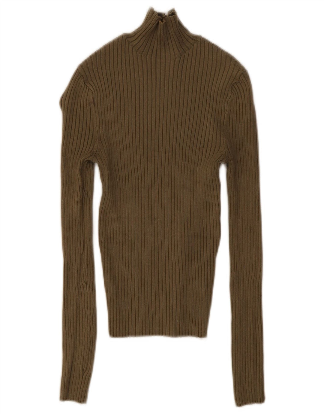 Crop Top pentru femei Zara UK 8 Small Khaki Viscose