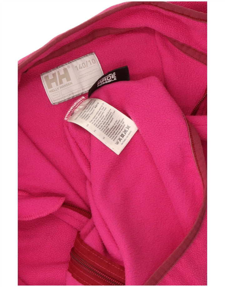Jachetă polar pentru fete Helly Hansen 9-10 ani roz poliester