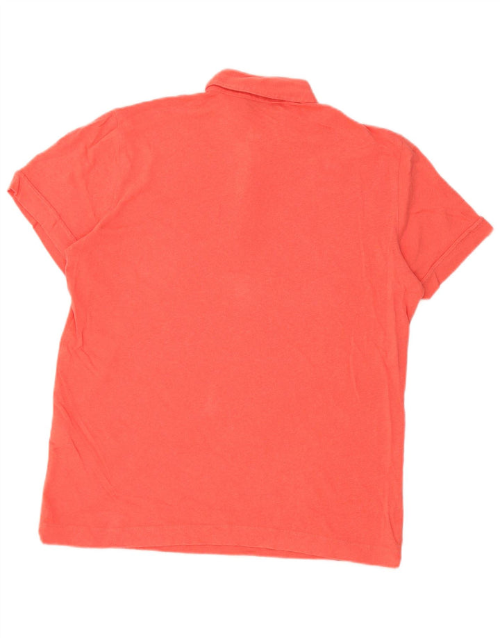 Tricou polo pentru bărbați MASSIMO DUTTI, in roșu mic