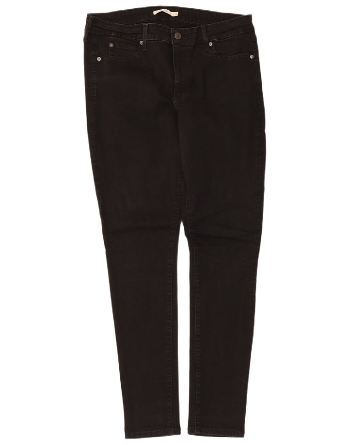 Blugi skinny Levi's 711 pentru femei W32 L30 negri