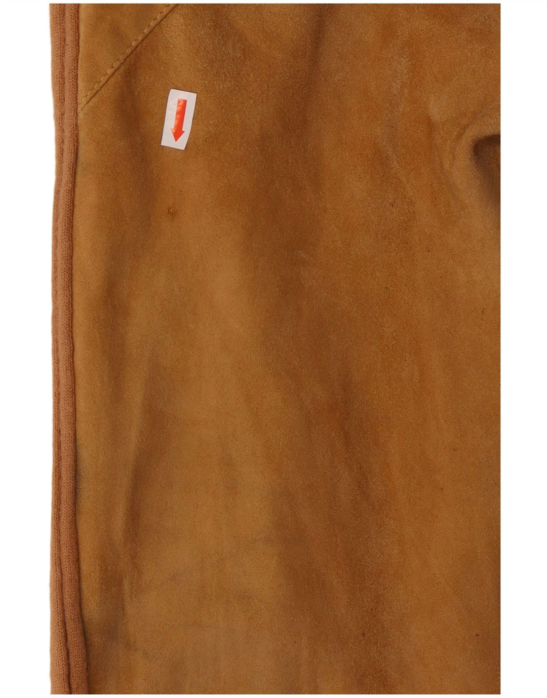 Bomber vintage pentru bărbați din piele intoarsa UK 42 XL din piele maro