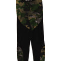 Leggings grafic Nike pentru femei UK 4 XS poliester camuflaj negru