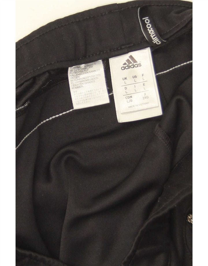 Pantaloni de trening Adidas Climacool pentru bărbați, mari, negru, poliester color bloc