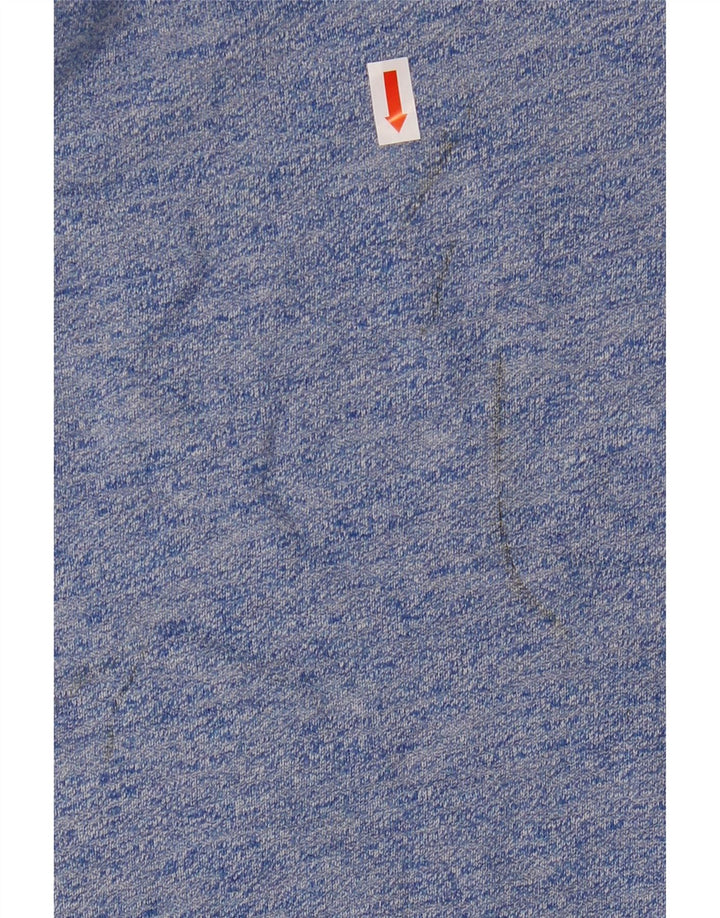 Hanorac pentru bărbați Lyle & Scott Pulover mic albastru bumbac cu pete