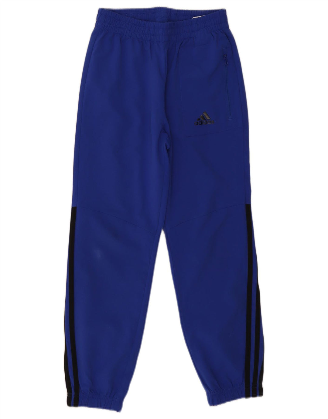 Pantaloni de trening Adidas baieti Joggeri 9-10 ani poliester albastru