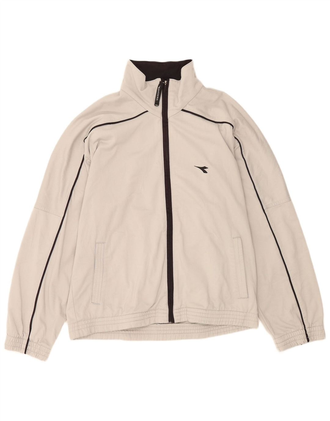 Jachetă de trening pentru bărbați Diadora UK 40 Medium Gri Poliester