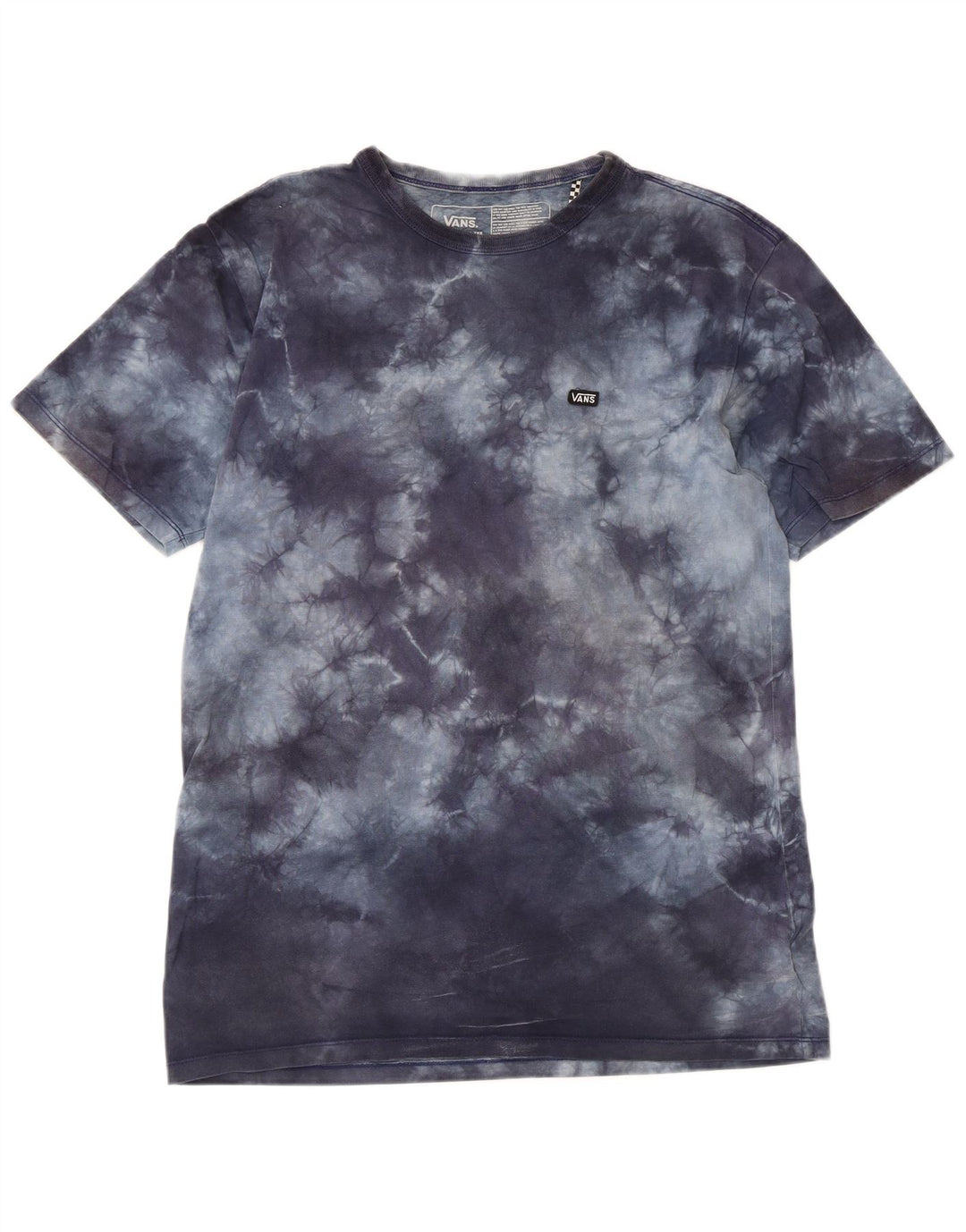 Tricou VANS Classic Fit pentru bărbați Top mediu bleumarin din bumbac Tie Dye