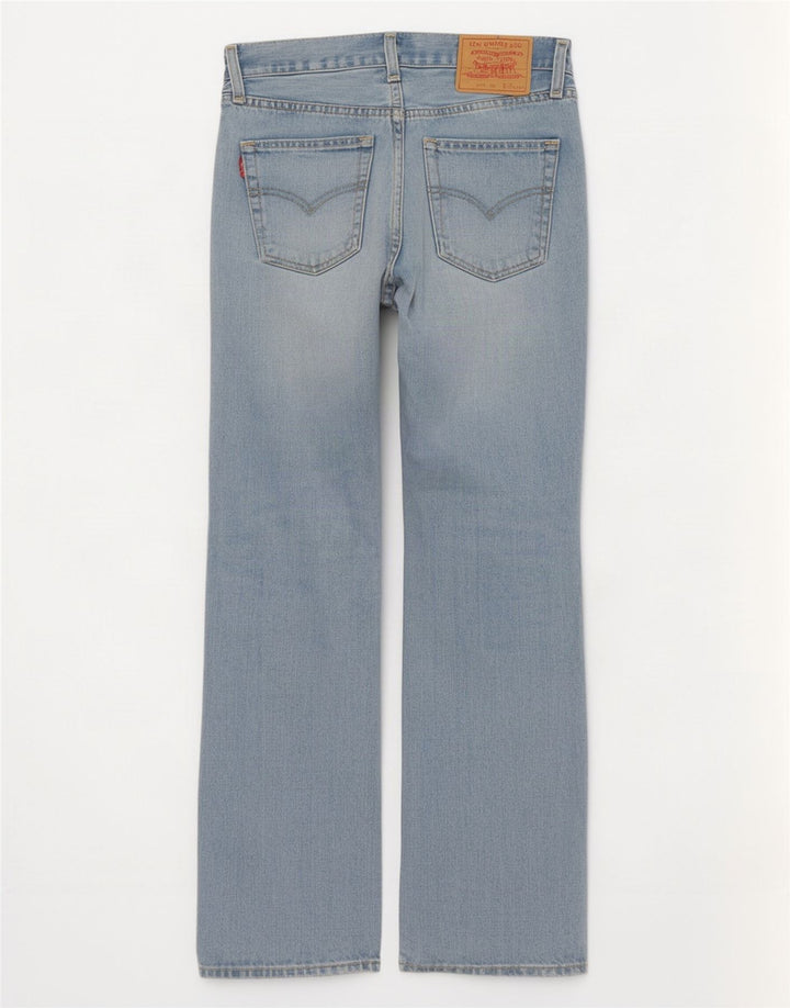 Blugi pentru bărbați Levi's 535 Bootcut W30 L32 Bumbac albastru
