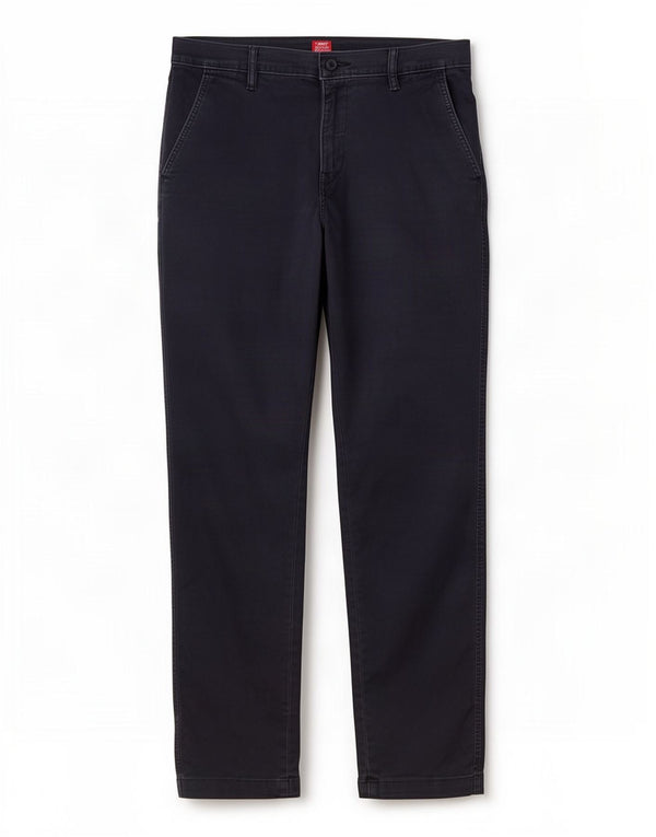 Pantaloni chino conici standard Levi's pentru bărbați L32 L32 bumbac bleumarin