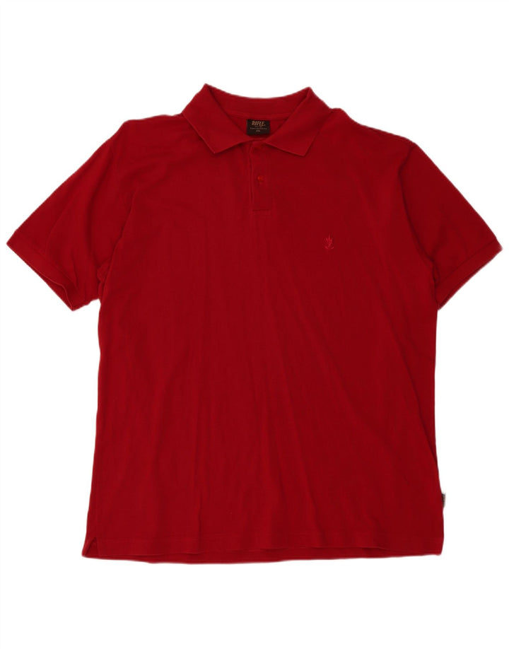 Tricou polo pentru bărbați Rifle 2XL Burgundy