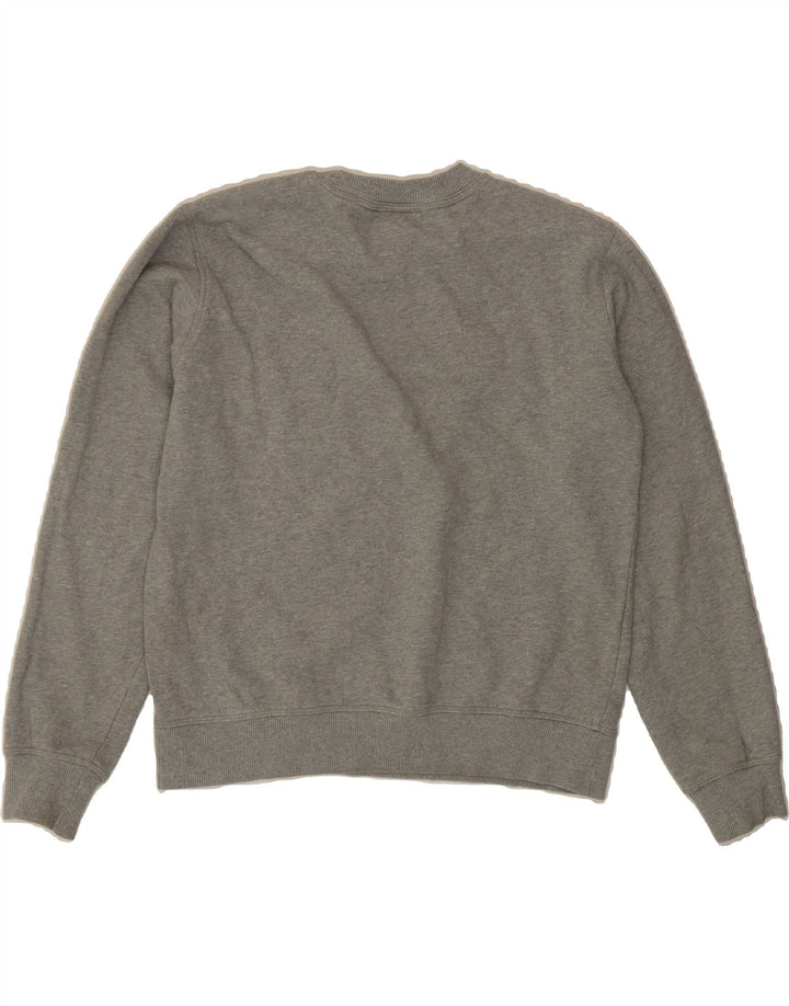 CHAMPION Womens Graphic Sweatshirt Jumper UK 10 Small Grey Cotton Vintage Champion and Second-Hand Champion from Messina Hembry 