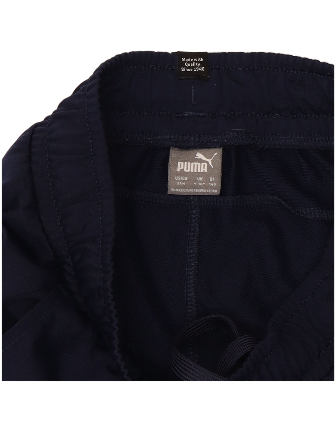 PUMA Băieți Pantaloni de trening Pantaloni de jogging 9-10 ani Poliester bleumarin