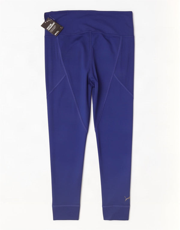 Leggings pentru femei Puma UK 18 XL poliester albastru