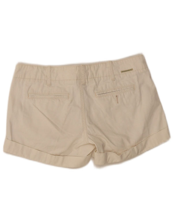 Pantaloni scurți chino pentru femei Ralph Lauren W27 Small White Bumbac