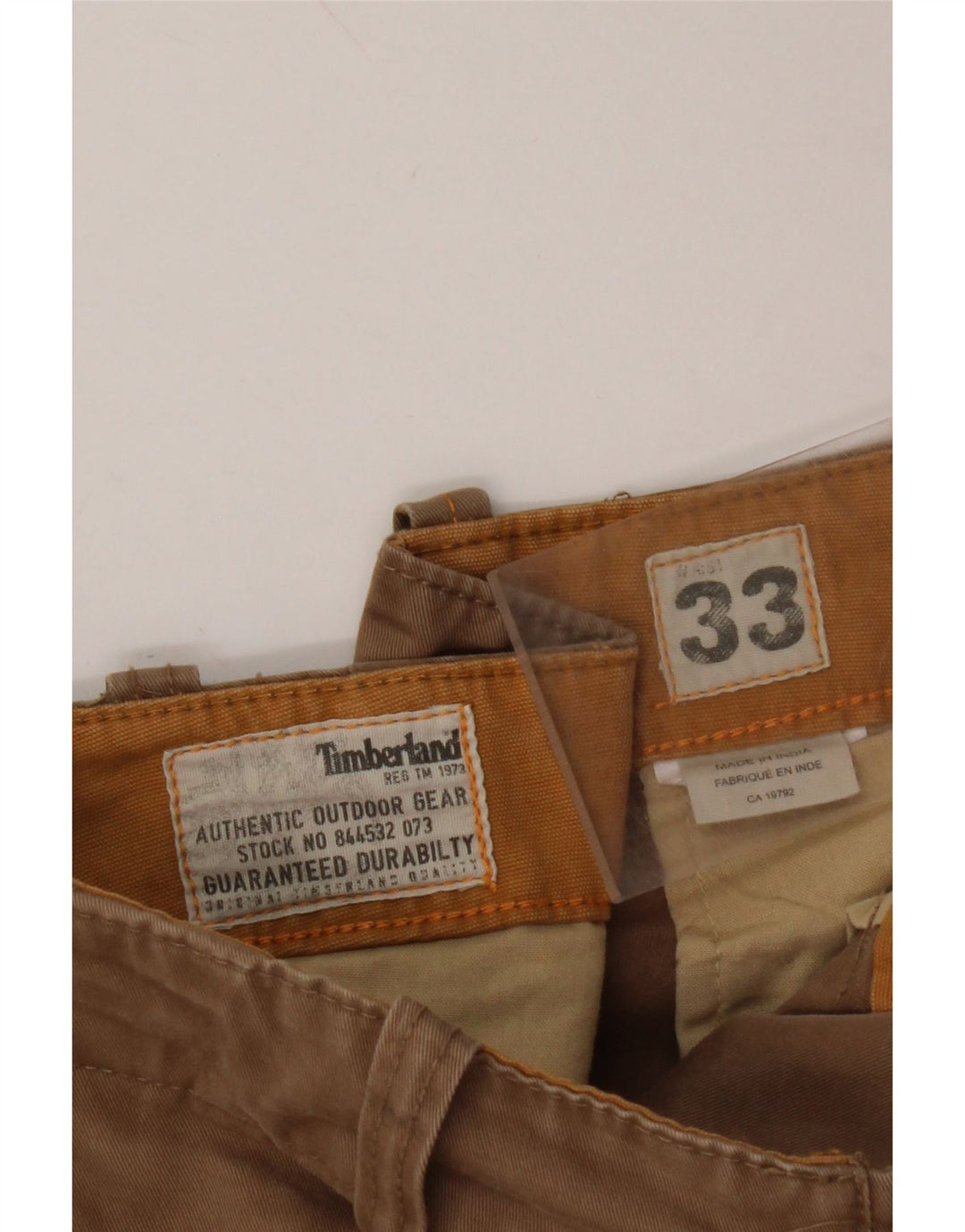 Pantaloni chino drepți pentru bărbați TIMBERLAND W33 L29 maro