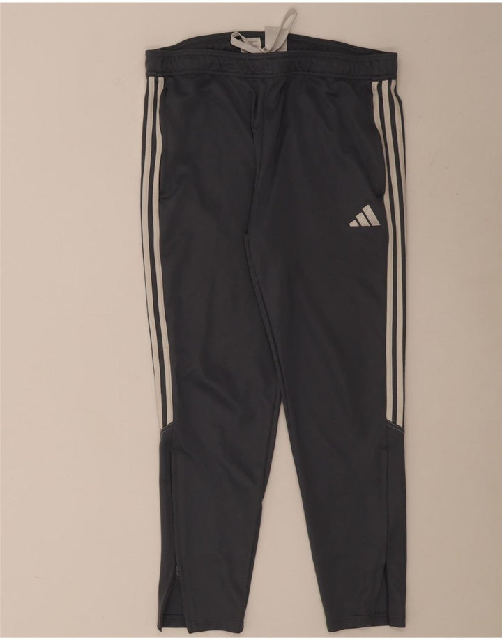 Pantaloni de trening Adidas pentru bărbați XL poliester gri