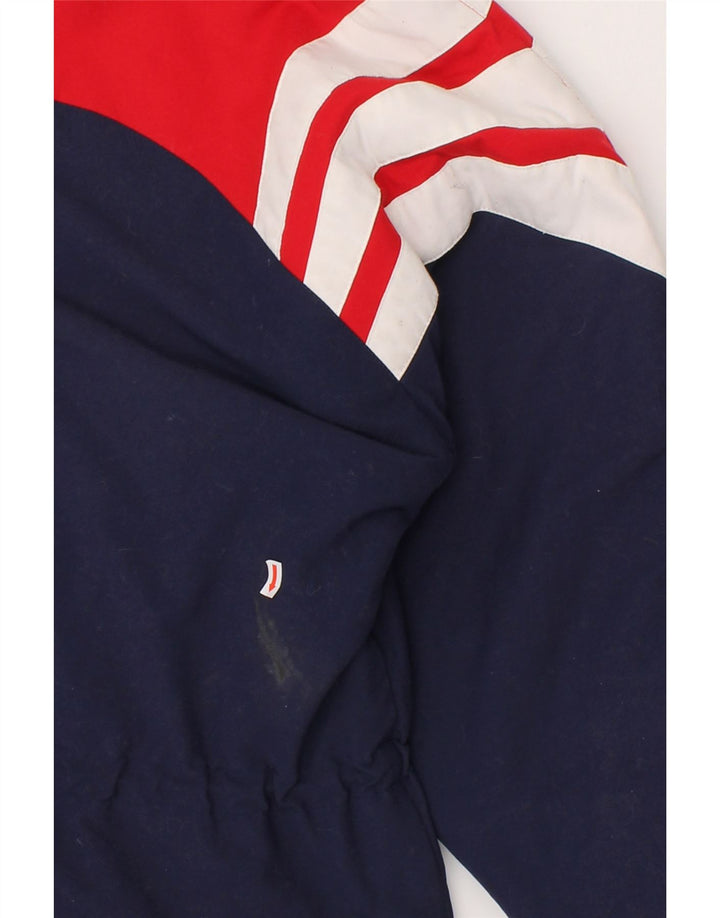 Jachetă de vânt pentru bărbați ADIDAS UK 38/40 Medium Bleumarin Colorblock