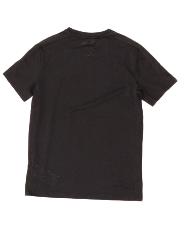 Tricou grafic Nike Dri Fit pentru băieți Top 10-11 ani Poliester mediu negru