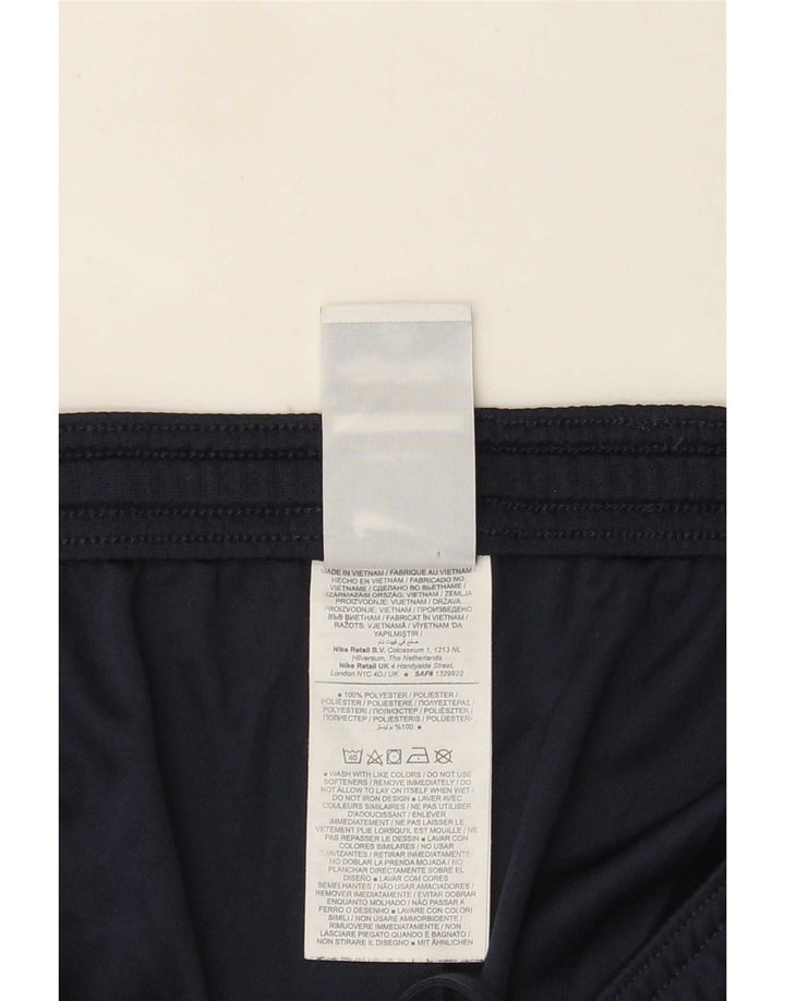 Pantaloni scurți sport subțiri Nike Dri Fit pentru bărbați, mari, bleumarin, poliester color bloc