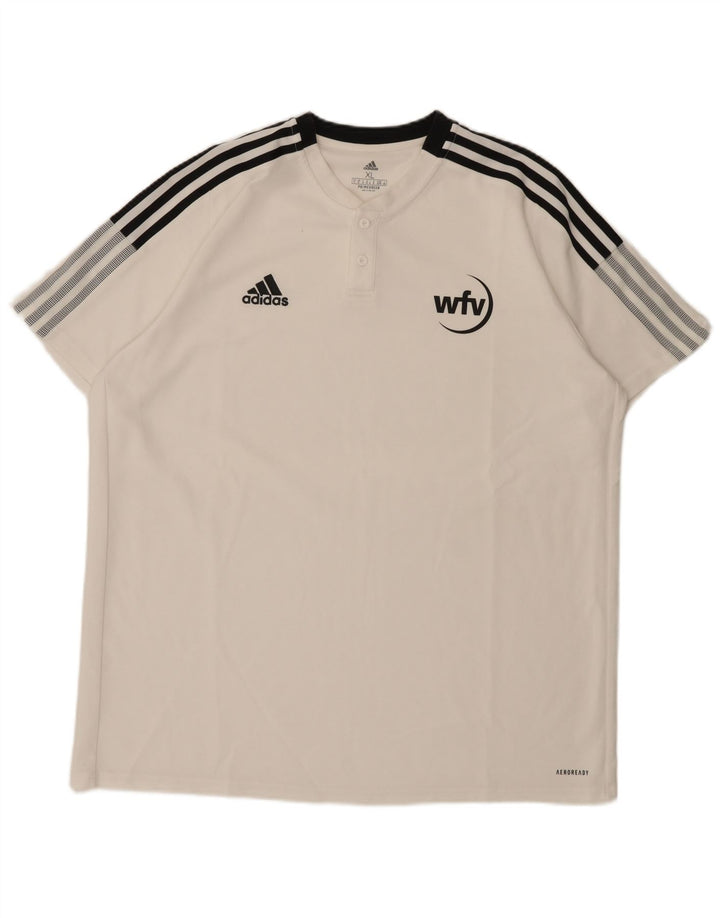 Tricou Adidas Aeroready pentru bărbați Top XL Alb