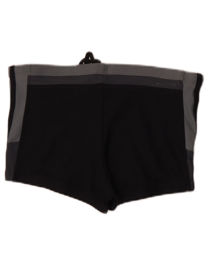 Pantaloni scurți de înot Adidas pentru femei UK 16, mari, negru, poliamidă