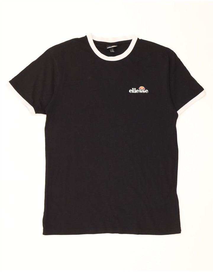 Tricou pentru bărbați Ellesse Top Medium Black Bumbac